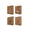 Rustic Cheer Kraft Bags Asst. Large 26x12x32cm 4Pcs/Pk