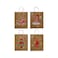 Rustic Cheer Kraft Bags Asst. Large 26x12x32cm 4Pcs/Pk