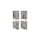 Frosted Elegance Gift Bags Asst. Small 18x8.5x24cm 6Pcs/Pk