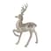 Deluxe Reindeer Decoration Champagne Gold 22x10x33cm