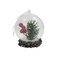 Glass Decoration with Light 10x10x11cm