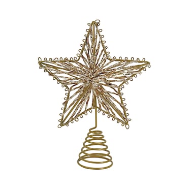 Star Tree Top Gold 15.5x5.5x20cm