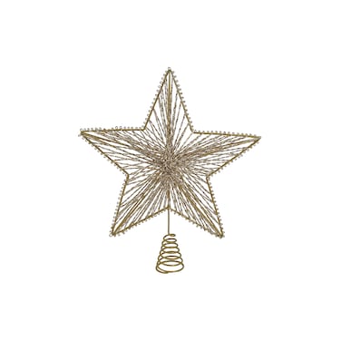 Star Tree Top Gold 35x10x40cm