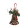 Hanging Rattan Bell Red 10x10x20cm