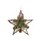 Hanging Rattan Star Gold 30x11x30cm
