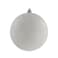Baubles Matt White 12cm 2Pcs/PVC Box