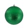 Baubles Glitter Green 12cm 2Pcs/PVC Box
