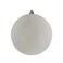 Baubles Glitter White 12cm 2Pcs/PVC Box