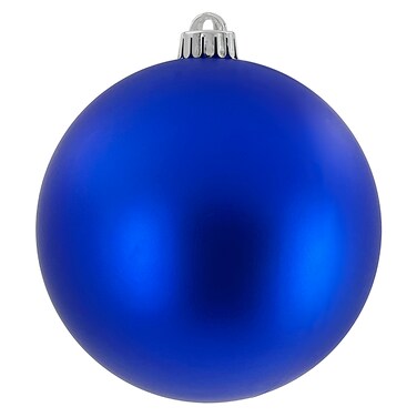 Bauble Matt Blue 15cm 1Pc/PVC Box