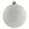 Bauble Matt White 15cm 1Pc/PVC Box