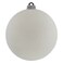 Bauble Glitter White 15cm 1Pc/PVC Box