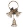 Hanging Bells Gold 25x10x40cm