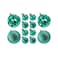 Designer Baubles Gift Set Turquoise 4 &amp; 8cm Mixed 20Pcs/Box