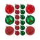 Designer Baubles Gift SetRed/Green 4 &amp; 8cm Mixed 30Pcs/Box
