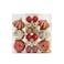 Designer Baubles Gift Set Red/Gold 4 &amp; 8cm Mixed 30Pcs/Box