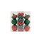 Designer Baubles Gift Set Red/Green 4 &amp; 8cm Mixed 30Pcs/Box