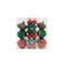 Designer Baubles Gift Set Red/Green 4 &amp; 8cm Mixed 30Pcs/Box