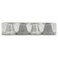 Hanging Bells Silver 6cm 4Pcs/Box