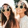 Happy New Year Glasses Gold