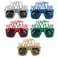 Happy New Year Glasses Pack of 1, Assorted colors.