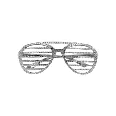 New Year Glasses Silver