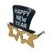 Happy New Year Glasses Gold