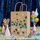 Confetti Sparkle Kraft Bags Asst. Small 12x7x17cm 8Pcs/Pk