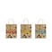 Confetti Sparkle Kraft Bags Asst. Medium 18x10x23cm 6Pcs/Pk
