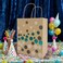 Confetti Sparkle Kraft Bags Asst. Large 24.5x10.5x31cm 4Pcs/Pk