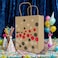 Confetti Sparkle Kraft Bags Asst. Large 24.5x10.5x31cm 4Pcs/Pk