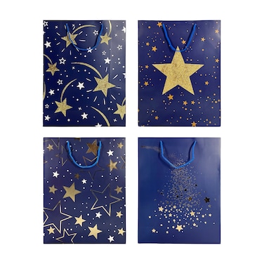 Starlight Gift Bags Asst. Small 18x8.5x24cm 6Pcs/Pk