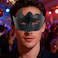Plastic Eye Mask Black Adult Size