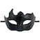 Plastic Eye Mask Black Adult Size