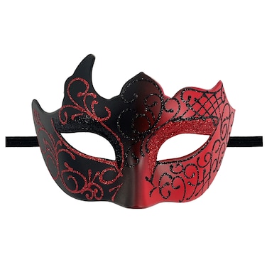 Plastic Eye Mask Red Adult Size