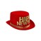 Happy New Year Top Hat Red/Gold