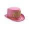 Happy New Year Top Hat Pink/Gold