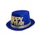 Happy New Year Top Hat Blue/Gold