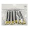 New Year Foil Blowouts Assorted Colours 6Pcs/Pk