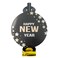 New Year Foil Blowouts 6Pcs/Pk