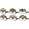 New Year Paper Glasses Assorted Pack of 6
