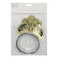 New Year Foil Tiaras Gold Pack of 6
