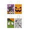 Pumpkins &amp; Friends Gift bags Asst.15x8x21cm 8Pcs/Pk