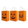 Jack-O-Lantern Gift Bags Asst. 15x.8x21cm 8Pcs/Pk
