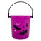 Halloween Bucket Purple 11.5x12cm