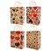 6-Pack Medium Valentine Kraft Gift Bags &ndash; 21x11x27cm Assorted Romantic Paper Bags for Gifts &amp; Treats