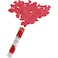 2-Pack 30cm Valentine Party Confetti Streamers &ndash; Red &amp; Pink Crepe Paper for Tossing &amp; Decor