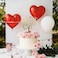 Valentine Cake Topper 10x12.5cm &ndash; Festive 'Valentine&rsquo;s Day' Dessert Decoration for Cakes &amp; Cupcakes
