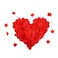 100g Red Rose Petals &ndash; Natural-Look Artificial Petals for Romantic Proposals, Weddings &amp; Valentine&rsquo;s Decor