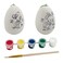 Easter Eggs Painting Set 4.8x4.8x6.8cm 2Pcs/Box