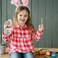 Easter Eggs Painting Set 4.8x4.8x6.8cm 2Pcs/Box
